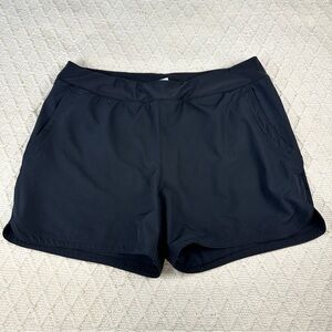 Lands' End Women's Black Swim/Athletic Shorts